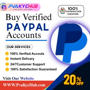 Buy Verified PayPal Accounts